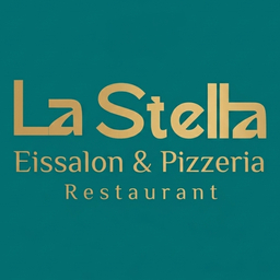 Eissalon & Pizzeria La Stella logo.